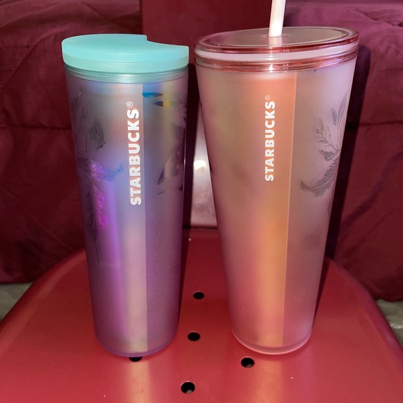 New!!! Starbucks cups, selling together collection 2022 spring rose gold mermaid - Picture 2 of 15